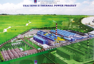 Phối cảnh Nhà máy Nhiệt điện Thái Bình 2